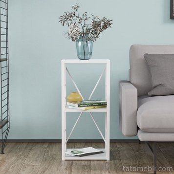 Етажерка 3/34 Ferrum-decor Серії Конект 73x34x28 білий ДСП Біле 16мм (FRD-104295) FRD-104295 фото