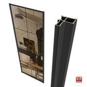 Шафа купе з двома дверима LOFT (120.1х45х220) Бетон VM27519 фото 3