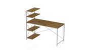 Комп'ютерний стіл Ferrum-decor Джек 75x140x70 Білий ДСП Артизан (FRD-105410) FRD-105410 фото 3