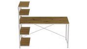 Комп'ютерний стіл Ferrum-decor Джек 75x140x70 Білий ДСП Артизан (FRD-105410) FRD-105410 фото 1