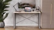 Письмовий стіл Ferrum-decor Серії Конект 75x120x600 сірий ДСП Дуб Сан-Марино 16мм (FRD-104214) FRD-104214 фото 2