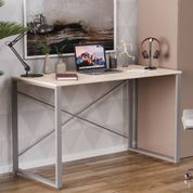 Письмовий стіл Ferrum-decor Серії Конект 75x120x600 сірий ДСП Дуб Сан-Марино 16мм (FRD-104214) FRD-104214 фото 1